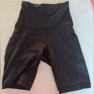 lululemon athletica Black Bike Shorts